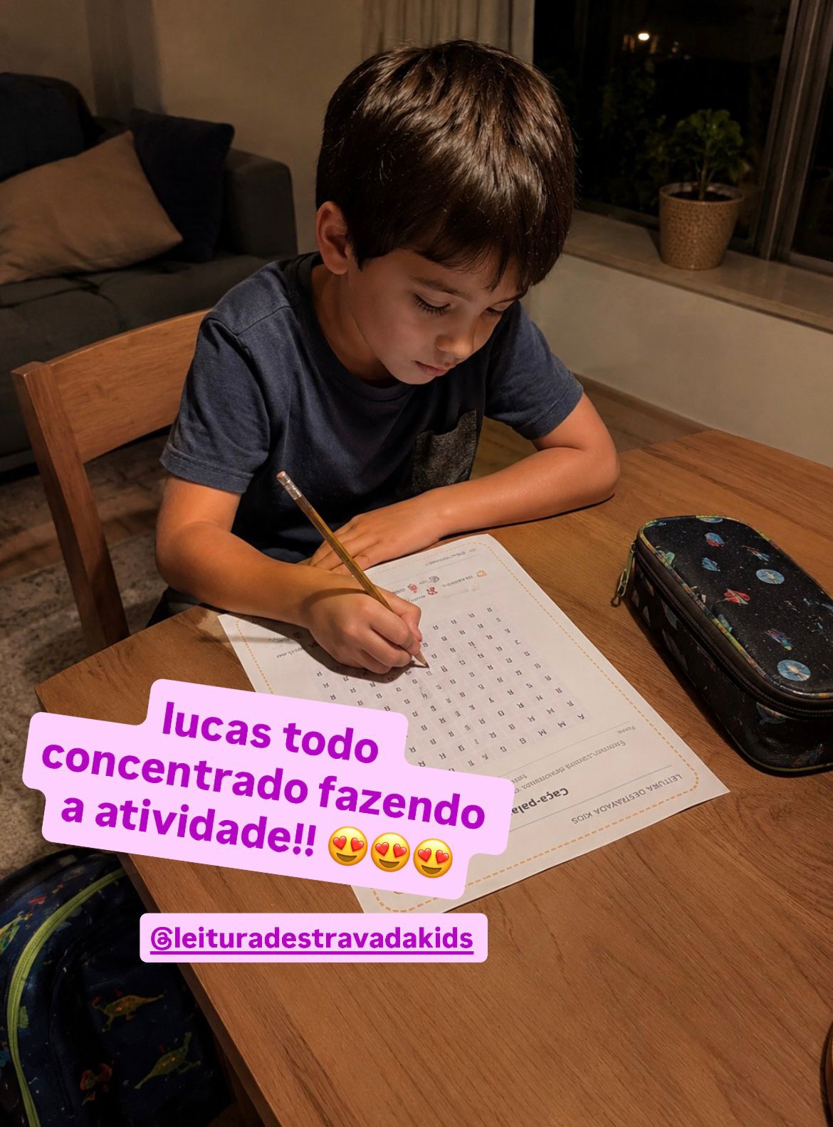 Depoimento de uma família que usa o aplicativo